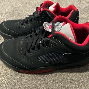 Black and Red Men's Sneakers